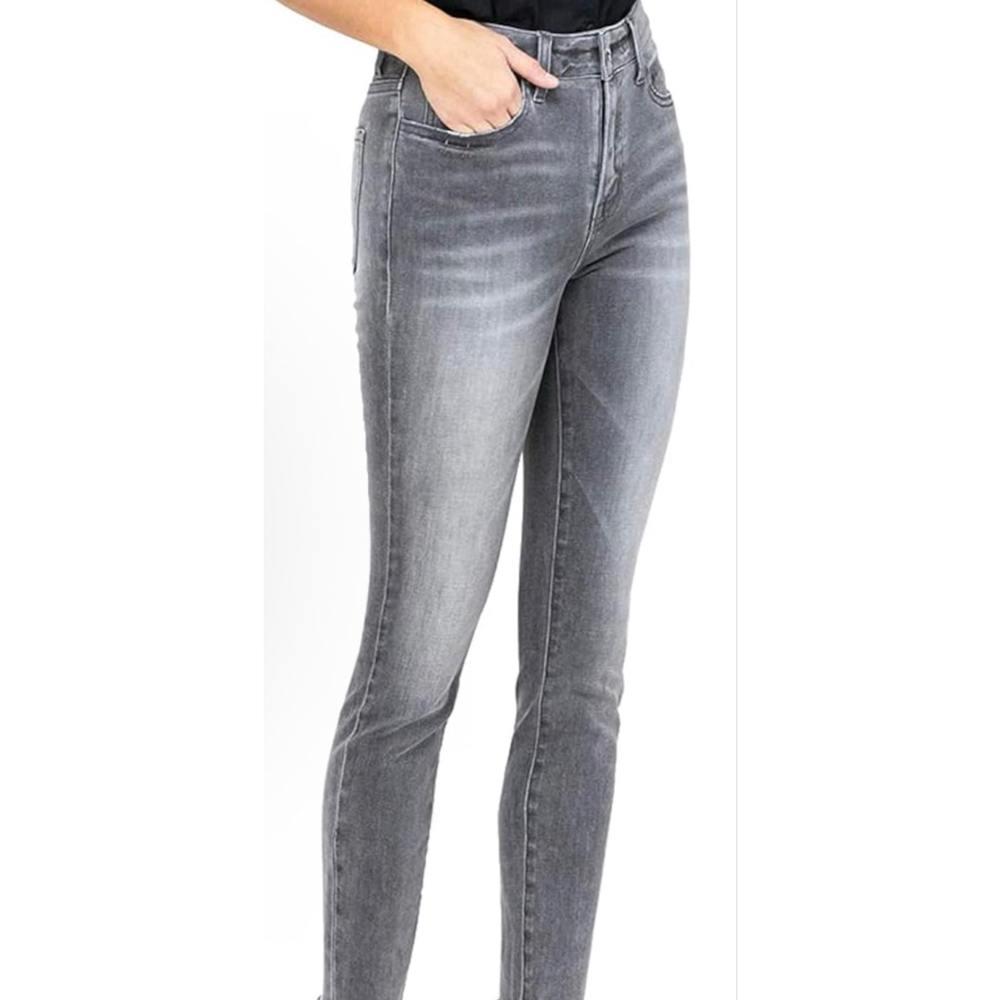 Women's FLYING MONKEY Gray Ankle & Cropped Jeans